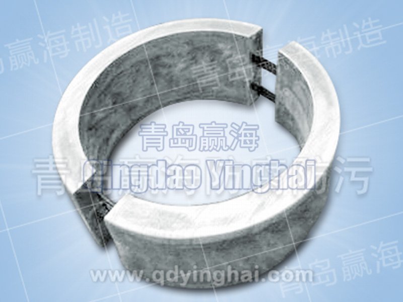 Aluminium alloy sacrificial anode(bracelet)