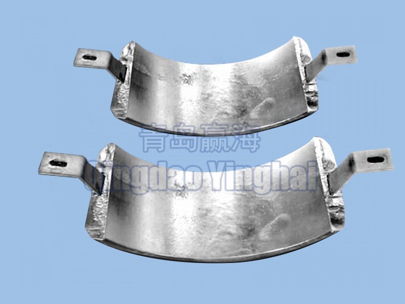 Zinc alloy sacrificial anode(pipeline)