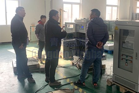 Qingdao Yinghai successfully passed the inspection  of storage tank impressed current cathodic protection system  in AL–Anbar Combined Cycle Power Plant Project 